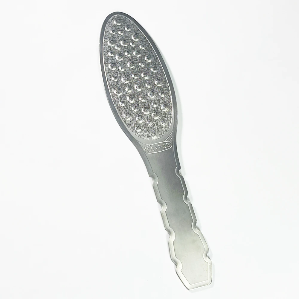 Foot File Callus Remover Super Thin Foot Scrubber Stainless Double Sided Pedicure Rasp for Cracked Heel and Dead Skin foot file,foot care tool,foot exfoliating scrubber,foot exfoliating file