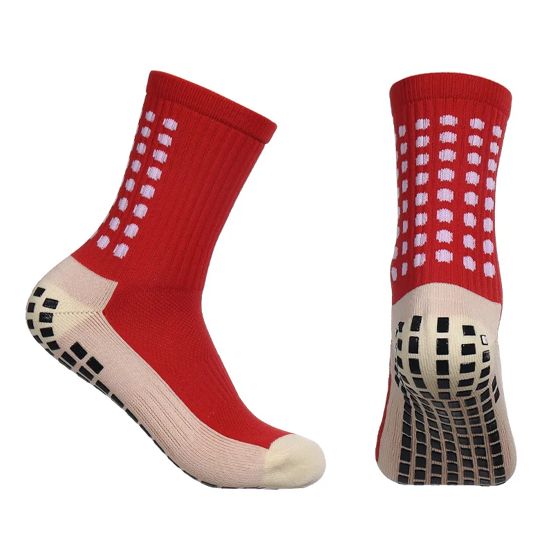 Unisex Non-Slip Athletic Grip Socks for Enhanced Performance