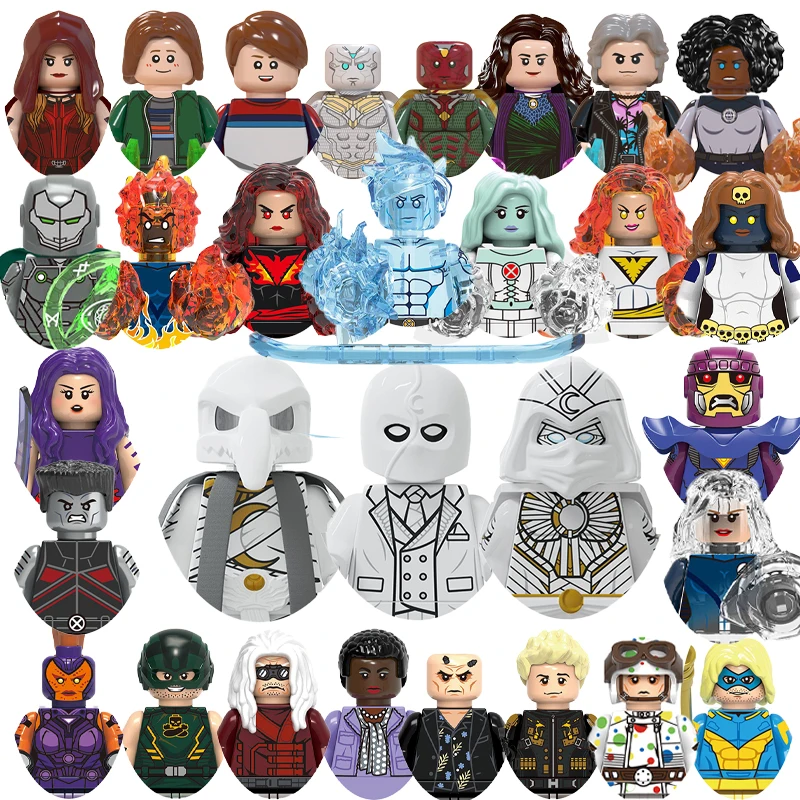 WM5155-WM2162 WM2187-WM2194 G0041-G0048 Mini Action XP495 Figuren für Bausteine Spielzeug Geschenke für Bausteine Minifiguren