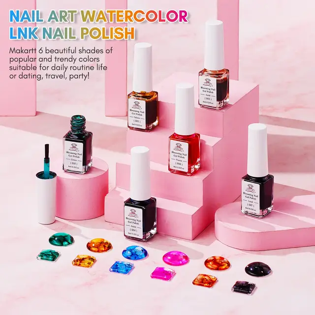 Alternative view of Blossom Marble Gel Polish
