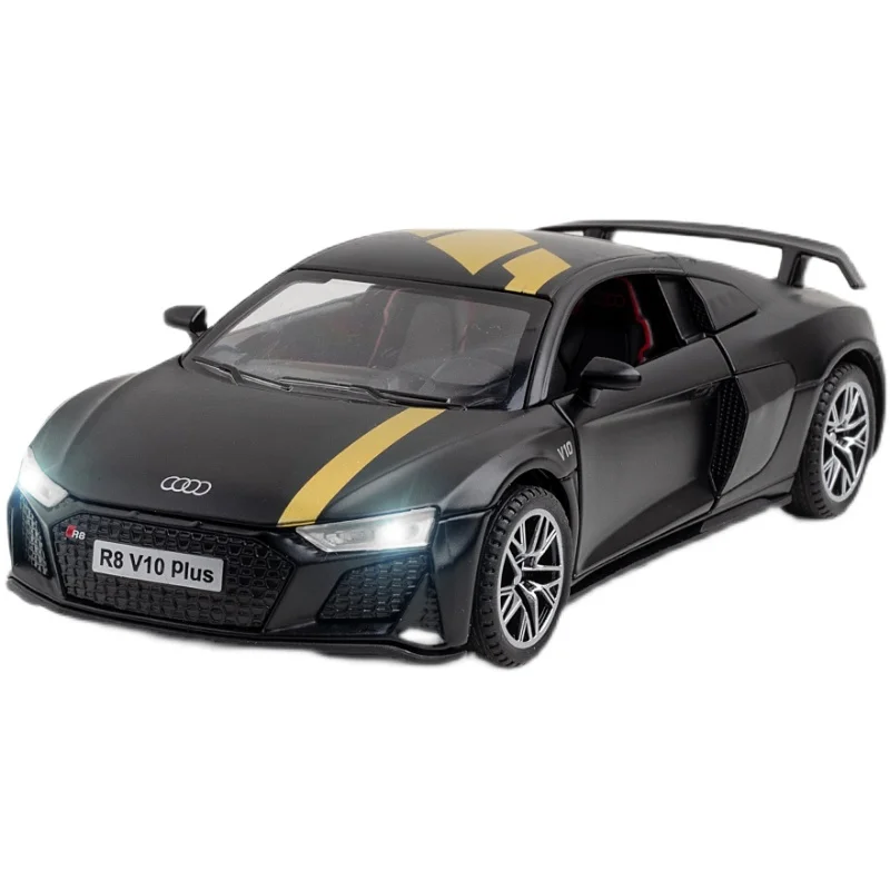 1:32 Audi R8 V10 Plus Supercar Alloy Car Model Diecasts Metal Toy