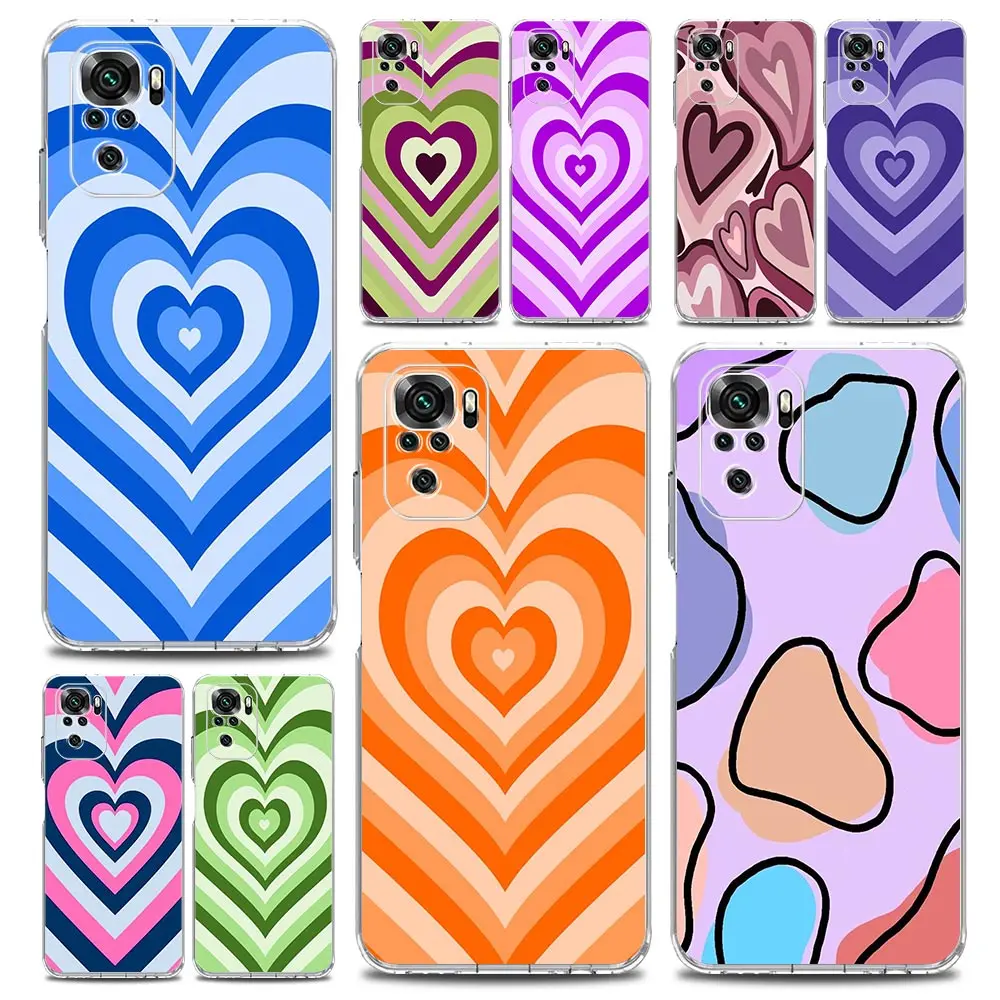 Latte Pink Love Coffee Heart Phone Case Cover
