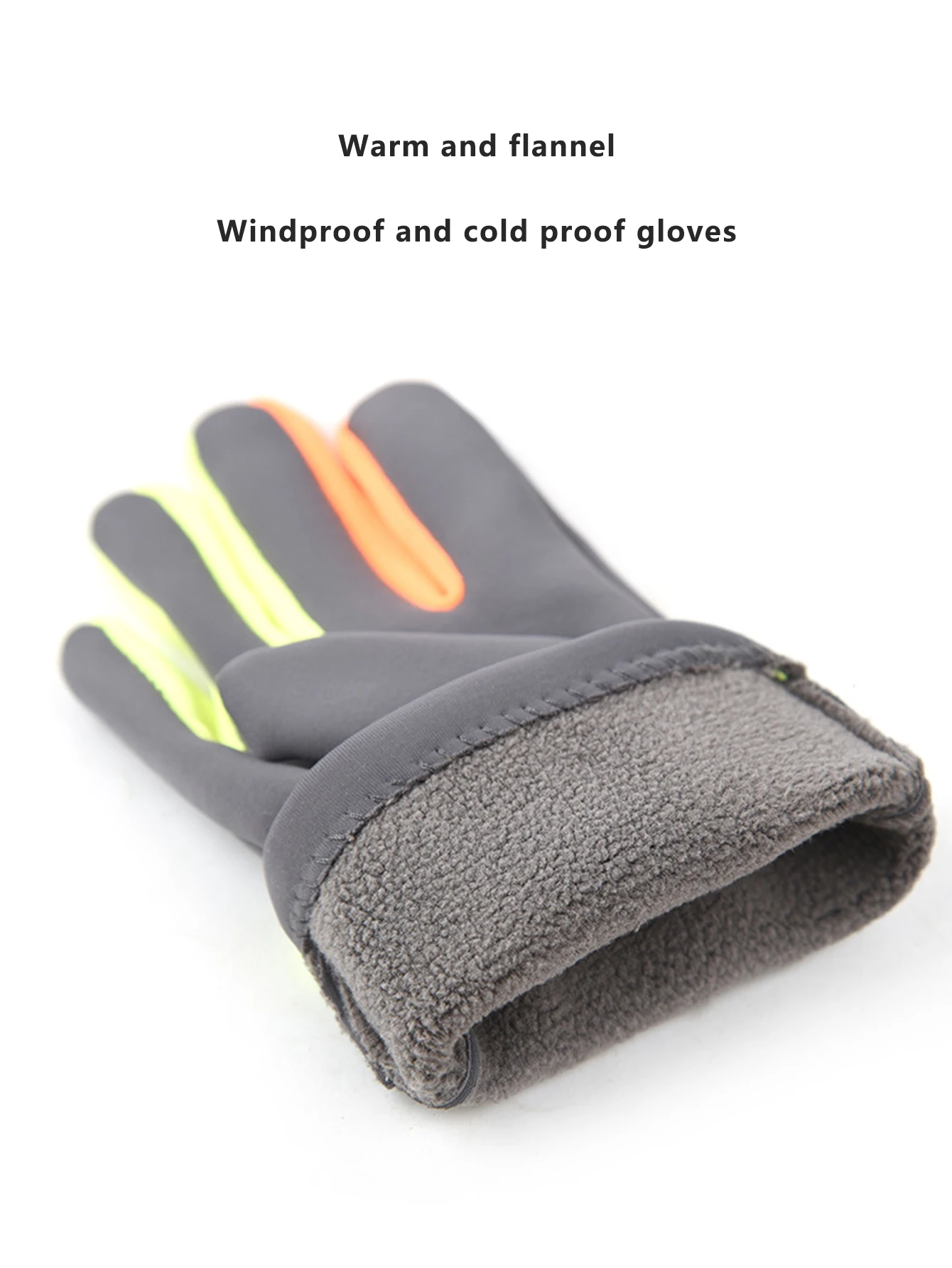 Children Gloves Cartoon Full Finger Gloves Nightlight Windproof Children Ski Gloves Waterproof Winter Warm Snowboard Mittens Outdoor Sports