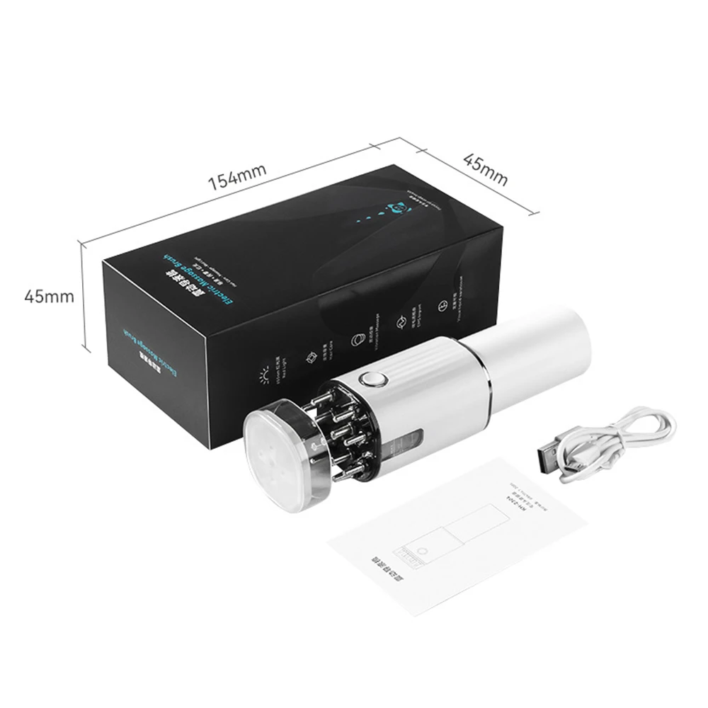 Electric Hair Applicator Scalp Massager With 70Ml Storage Hair Treatment Growth Applicator Scalp Head Massager for Hair Growth