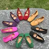 L2502  Round Toe Susde Leather Shoe For Women Soft Comfortable 2025 Spring New Style Shoes 1