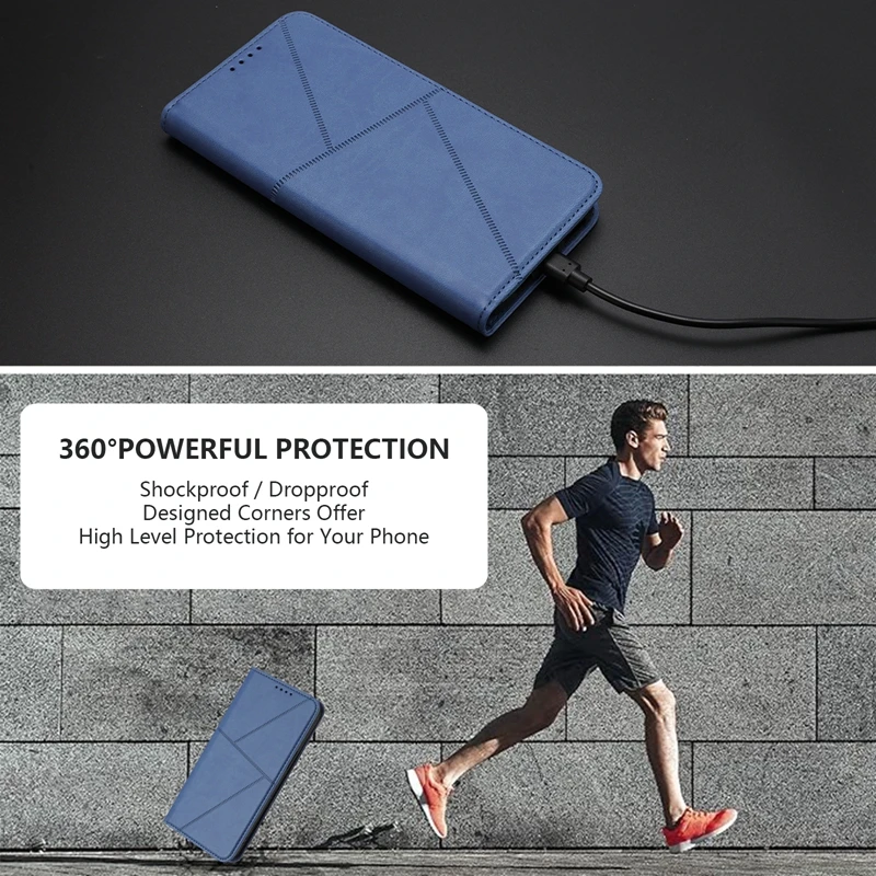 Premium Flip Magnetic Wallet Phone Case