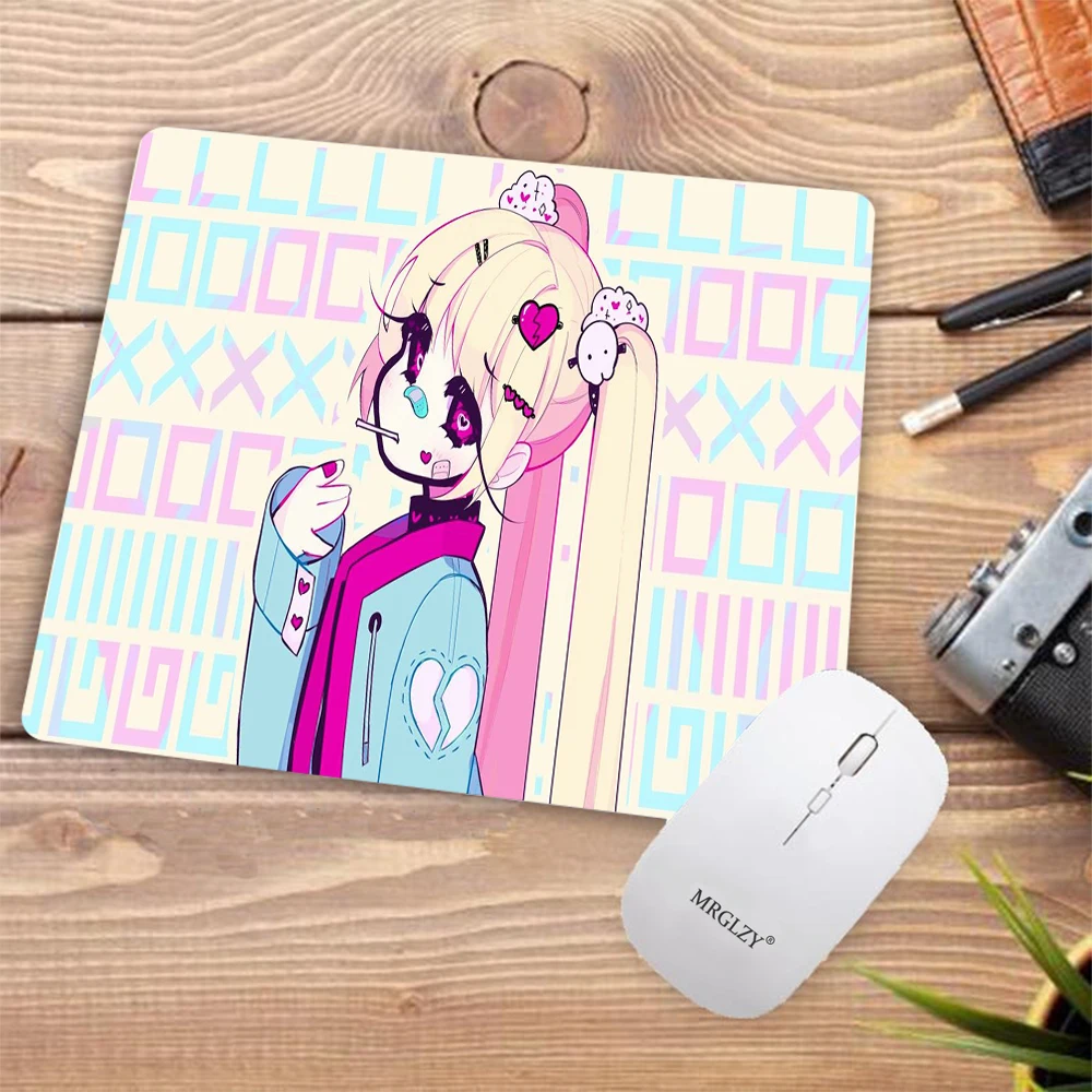 Scrivania Rosa Geoxor Moneko Tappetino Per Mouse Tappetino Per Mouse Kawaii Tappetino Per Scrivania Netbook Piccolo Mod Pc Gamer Tappeto Anime Tastier
