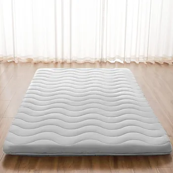 Japanese Style Futon Mattress, 100% High-Density Foam, 3.5-Inch Thick Foldable Sleeping Pad, Ideal for Tatami Mat Use