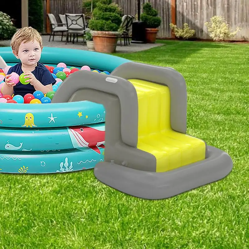 Inflatable Slide For Pool Blow Up Waterslide Summer Swimming Pool Waterslide For Backyard Parties Fun Adults & Kids