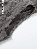 Vêtements d'enseignement gothiques Sexy, haut court à capuche pour femmes, T-shirts esthétiques Y2K rétro, hauts à capuche, Streetwear Punk, vêtements Hottie 5