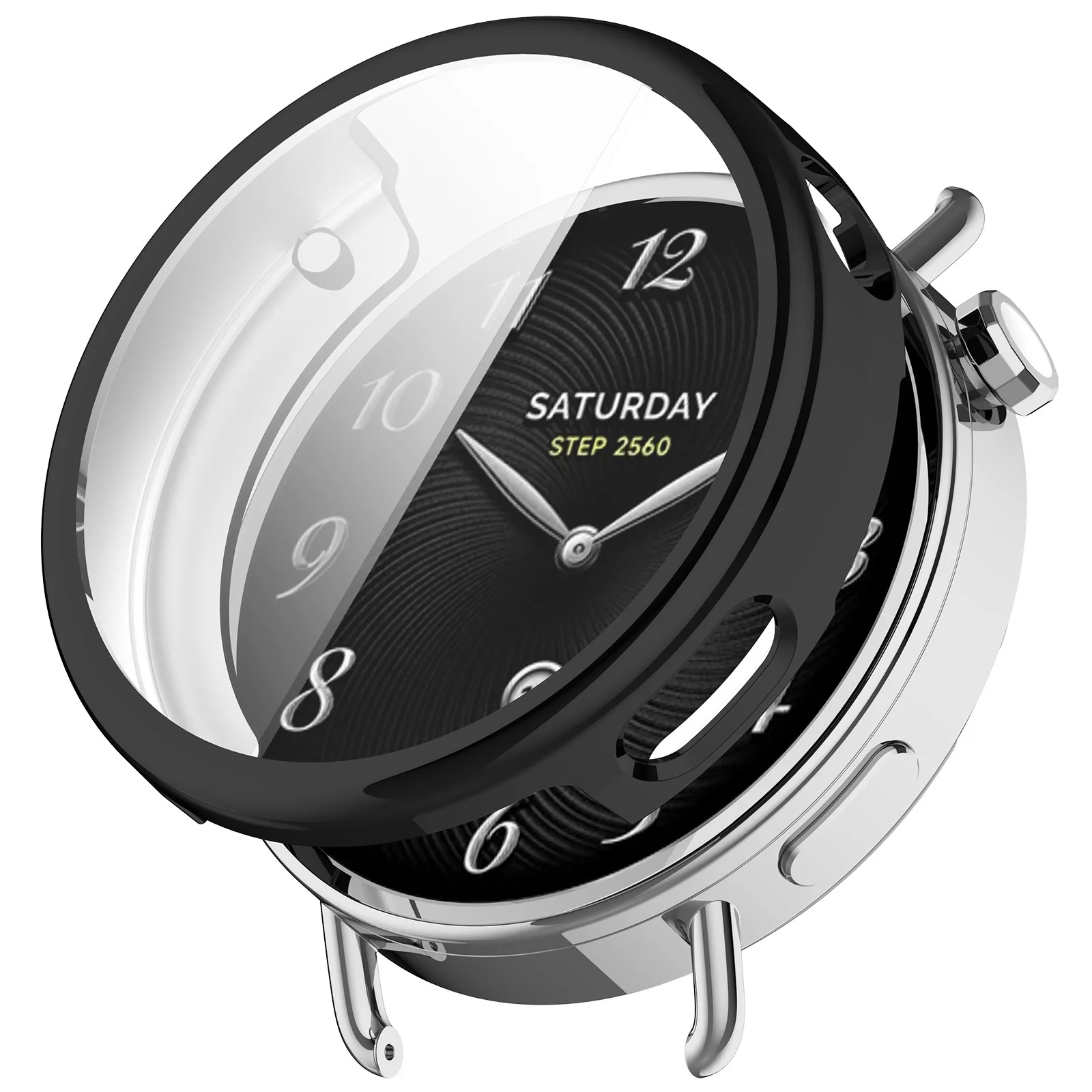 Enhanced Soft TPU Smart Watch Case - Full Coverage Protective Shell