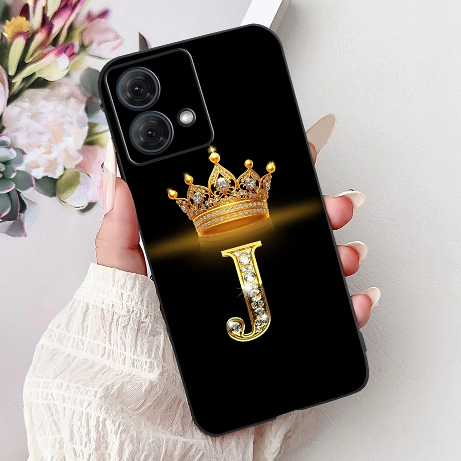 Luxury Soft Silicone Phone Case with Elegant Letter Design