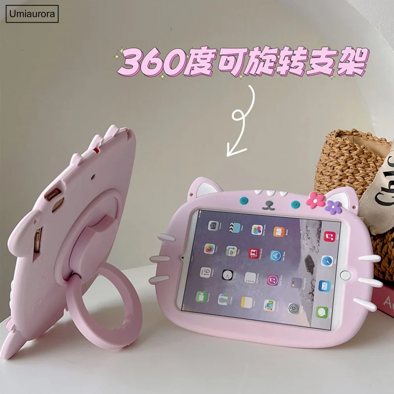 Kids Cartoon Handle Stand Cover