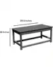 WO Home Furniture Patio Adirondack Coffee Table 35" inch Long for Outdoor Indoor Living Room Lawn Garden Balcony Backyar 3