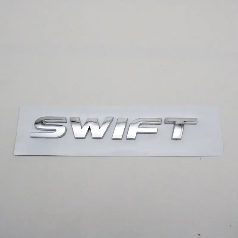 Badge Avant/Arrière Noir Suzuki Swift 2013-2017 - Logo Métal 3D Tuning - Personnalisation Facile