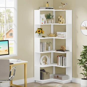 CornerMax Tall Bookshelf 1
