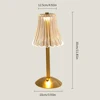 Acrylic Desktop Decor Light Rechargeable Touch Control Decorative Night Lights Dimmable Cordless for Home Furnishing Decoration 6