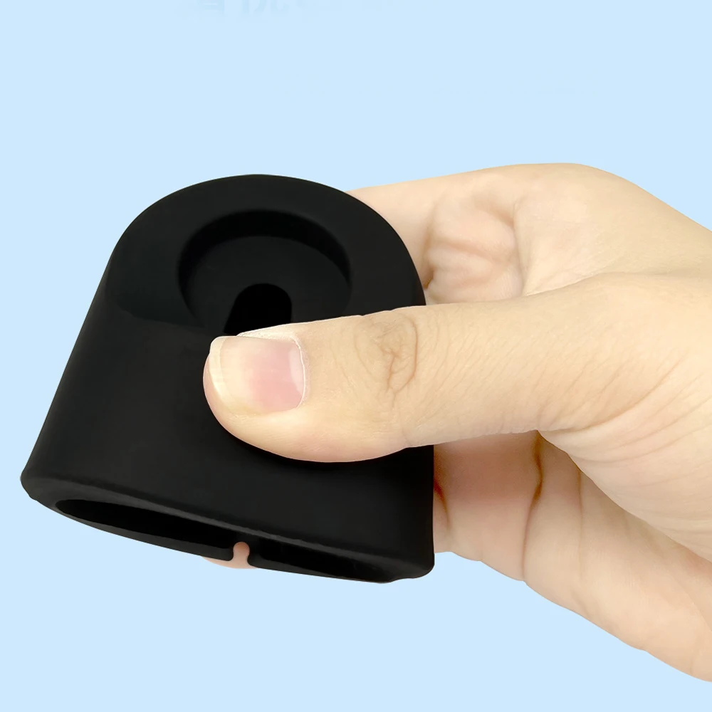 Soft silicone watch stand for Apple Watch series 8/7/6/5/4/se Solid minimalist iWatch desktop charging stand not include charger