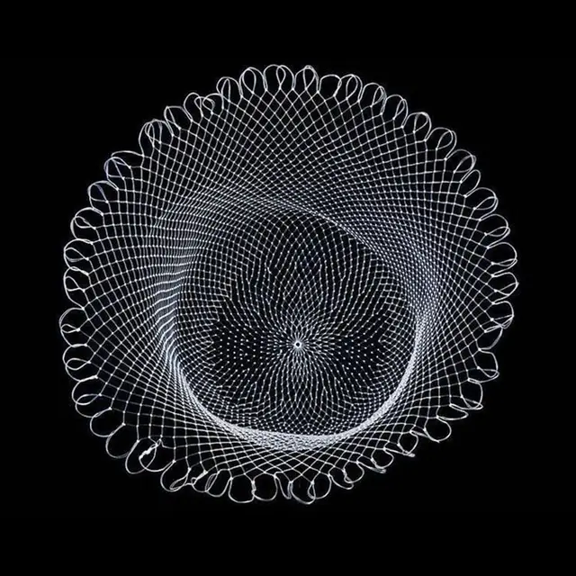 Nylon Fish Network Hand Cast Monofilament Fishing Net Float Trap Single Mesh Netting Tackle Tool Accessories 5