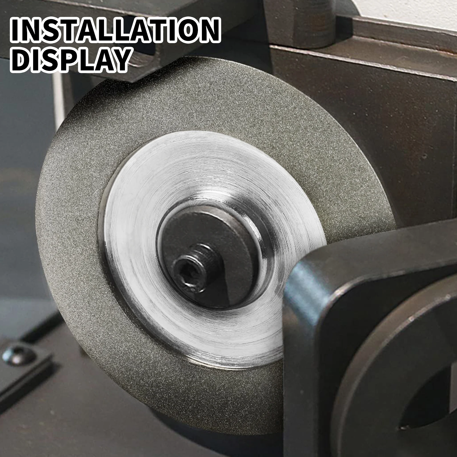 3&rdquo; 78mm Diamond Grinding Wheel Cutter Grinder Circle Sharpener Disc Carbide Metal Tungsten Steel Milling Cutter