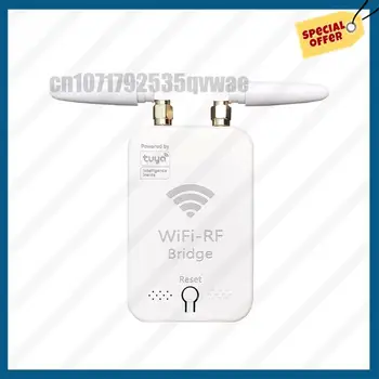 -A89Z Tuya Smart Wifi RF Duplicator Remote Control Copy For Electric Door Rolling Door Curtain Awning Sunshade Remote Control 1