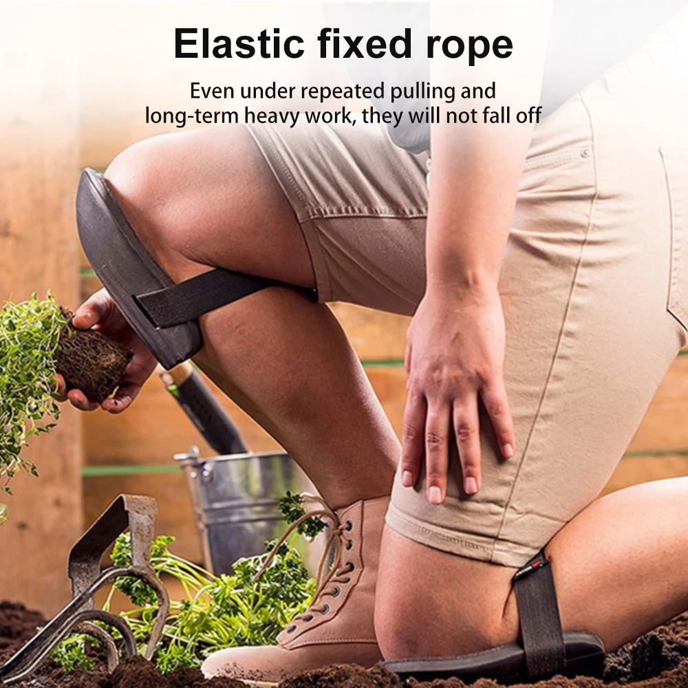 2Pcs Portable Kneeling Stool EVA Garden Kneeler Seat Protecting Knees Foam Knee Pad Mat Cushion Labor-Saving Tools for Farm Work