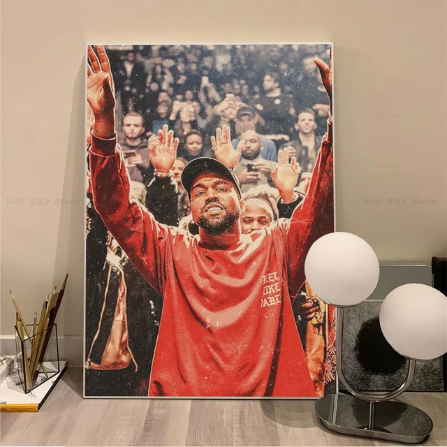 Rapper Kanye West Music Album Prints And Posters Kraft Paper