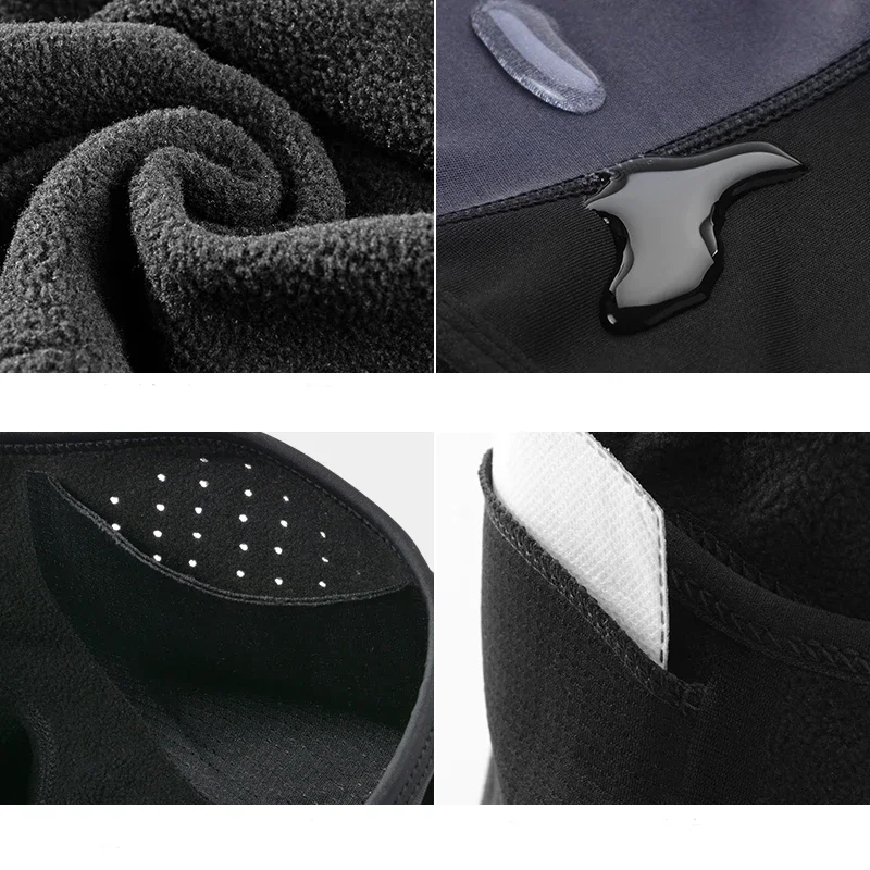 ROCKBROS Winter Face Mask Winter Cycling Climbing Hiking Fleece Thermal Keep Warm Windproof Motorcycle Cycling Face Balaclava 2