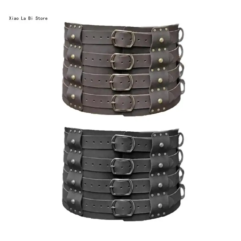 

Vintage Waistband Punk Belt for Dressing Up at Parties and Festivities Medieval Punk Knight Waistband for ComicCon XXFD