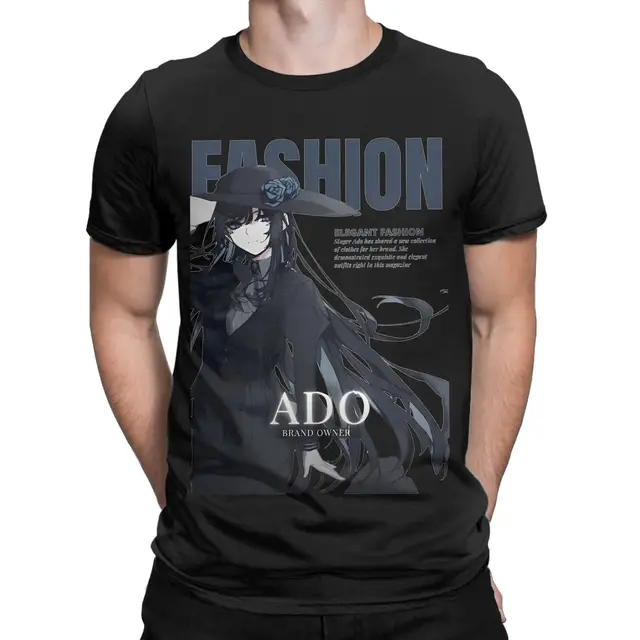 Men T-Shirts Ado Wish Tour Vintage 100% Cotton Tee Shirt
