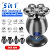 Replacement Cutter Head For Electric Shaver Razor For Men Beard Trimmer Wet and Dry 7D Floating Heads Blade 1/2/3/4pcs 2
