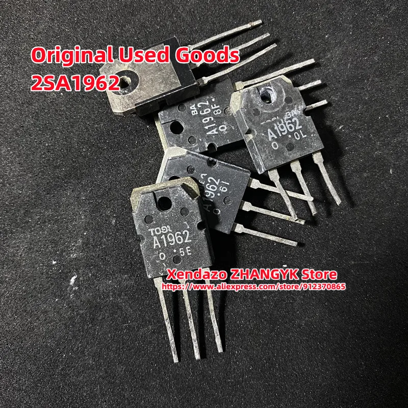 Par De Transistores De Potencia 2SA1962 (PNP) Y 2SC5242 (NPN) - 15A, 230V, 130W, TO-3P