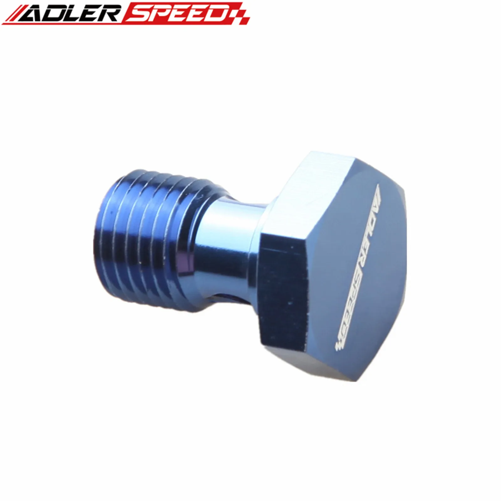ADLERSPEED 알루미늄 싱글 밴조 볼트 블루, M8 x 1.0mm, M10 x 1.25mm, M12 x 1.5mm, UNF 3/8-20UNF