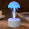 Jellyfish Humidifier USB Air Humidifier Aroma Diffuser Purifier Mist Sprayer Essential Colorful Rotation Night Light For Bedroom 1