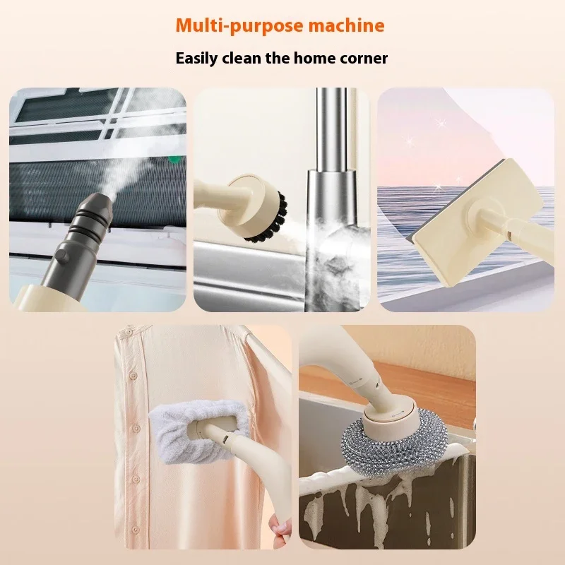 Handheld Steam Cleaner Automotive Sterilization Disinfection High Temperature 1200W Powerful Wiper Washer for Floor Kitchen Cars 5