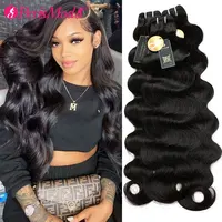 15A PerisModa Body Wave Bundles Human Hair Remy Brazilian Weaving 1/3/4 Pcs Weave Hair 30 Inch Natural Human Hair Extensions 1
