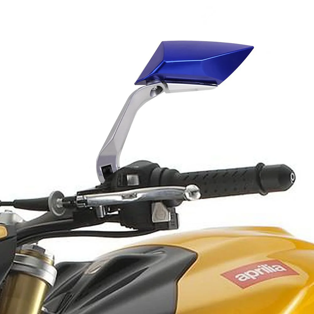 A Pair of Universal 360-degree Rotating Motorcycle Motorbike Scooter Aluminum Rear View Mirrors Rearview Side Mirrors Electric