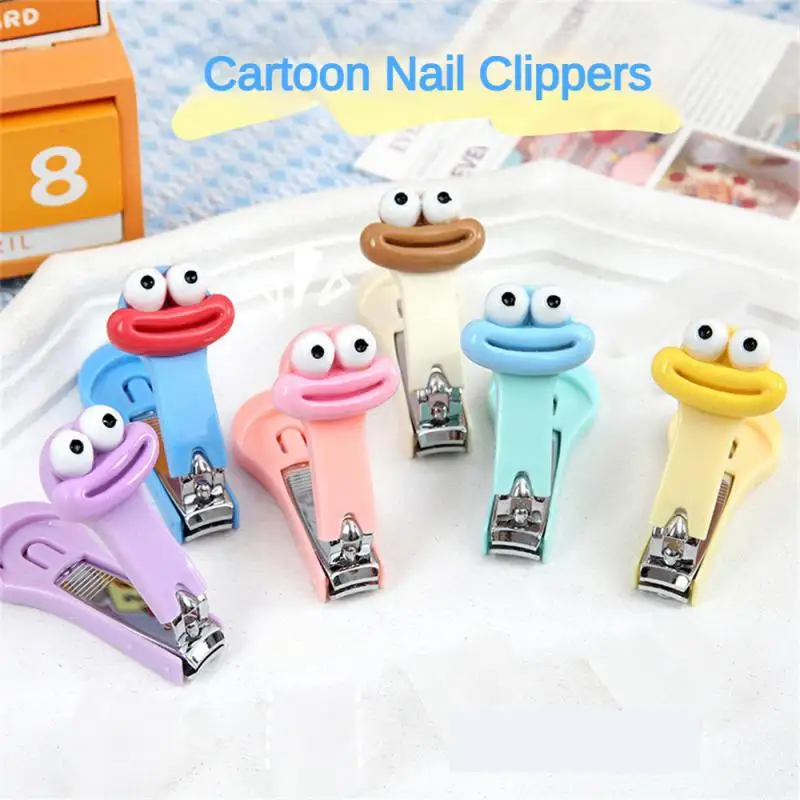 

Милые машинки для стрижки ногтей, одиночная маленькая машинка для стрижки ногтей для взрослых, портативные рандомные инструменты, защита от брызг, из нержавеющей стали