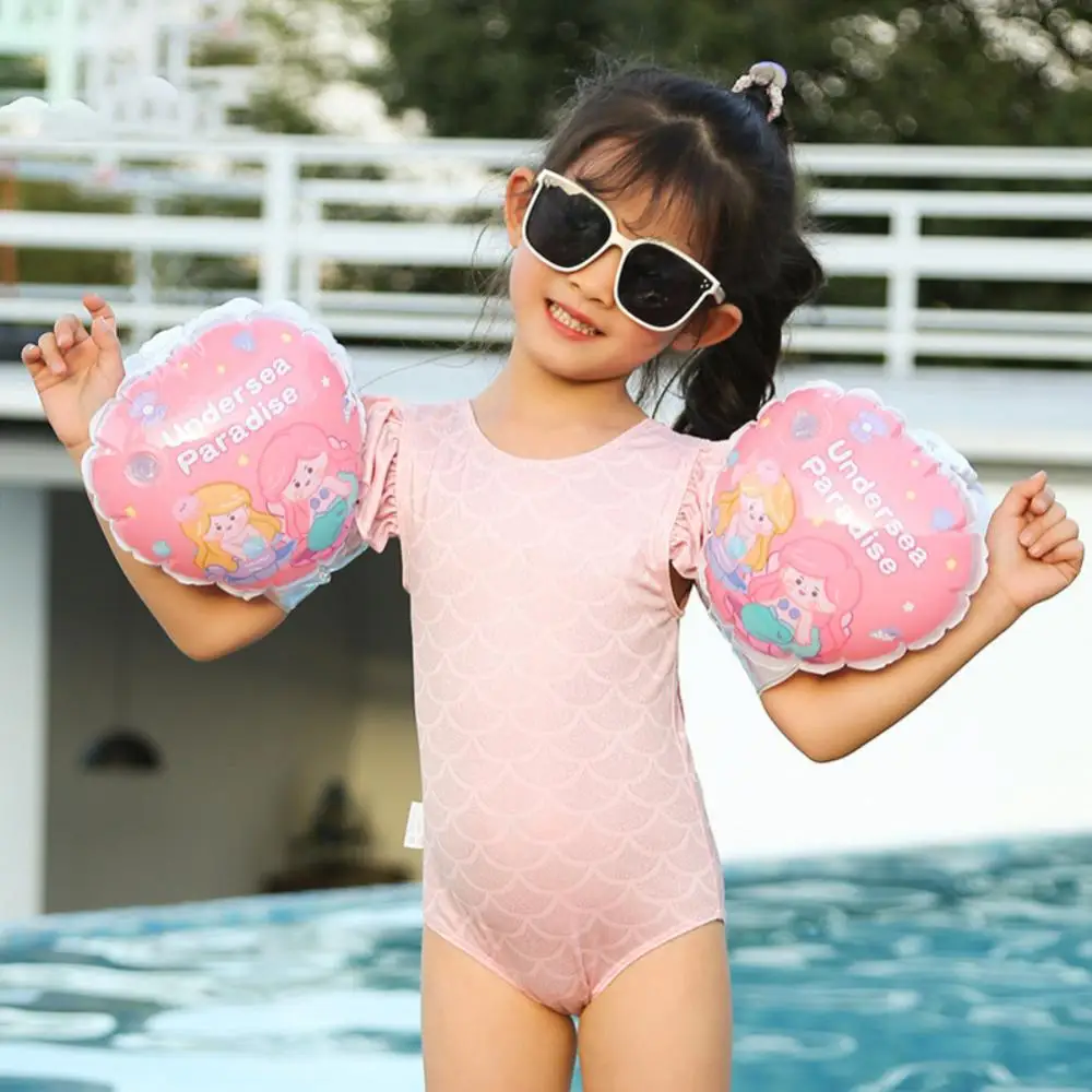 Kids Swimming Arm Ring Portable Floating Circle Kid Arm Sleeve Water Sleeve Safety Buoyancy Equipment Beginner Floating Artifact