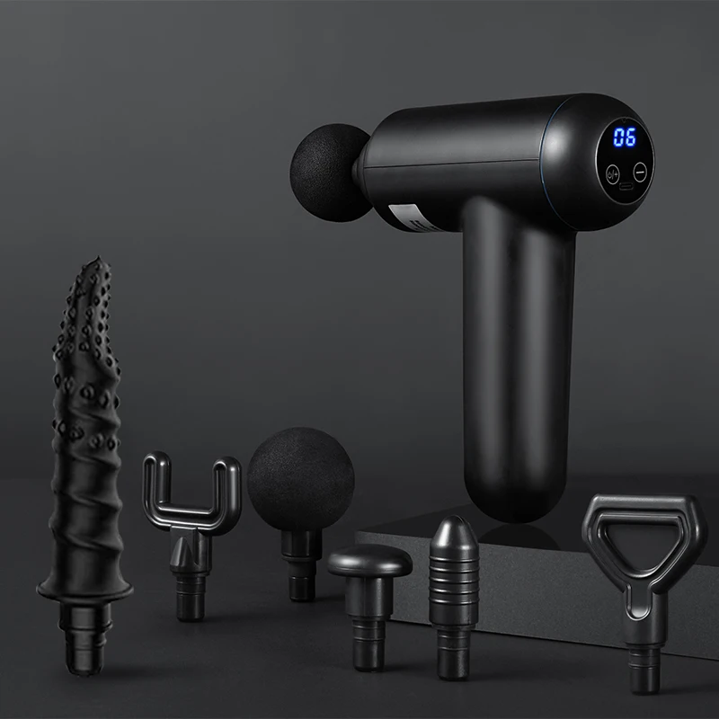 32 speed levels Electric massage Gun Slimming Body Neck back foot leg shoulder Massager Muscle Fascia Gun percussion massagers