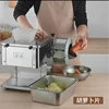 Kitchen Stainless Steel Meat Slicer Machine Automatic Meat Vegetable Slicer Beef Shredding Slicing Machine 6