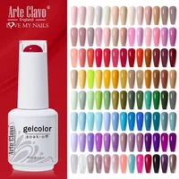 Arte Clavo Gel Nail Polish 15ml 72 Colors Nail Gel Polish Colorful Gel Soak Off UV LED Gel Nail Art DIY Design Varnishes 1