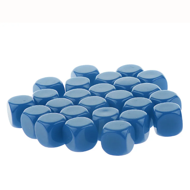 Filleted Corner Blank Dice 10 Pcs/lot game dice dice set for DIY Puzzle Game