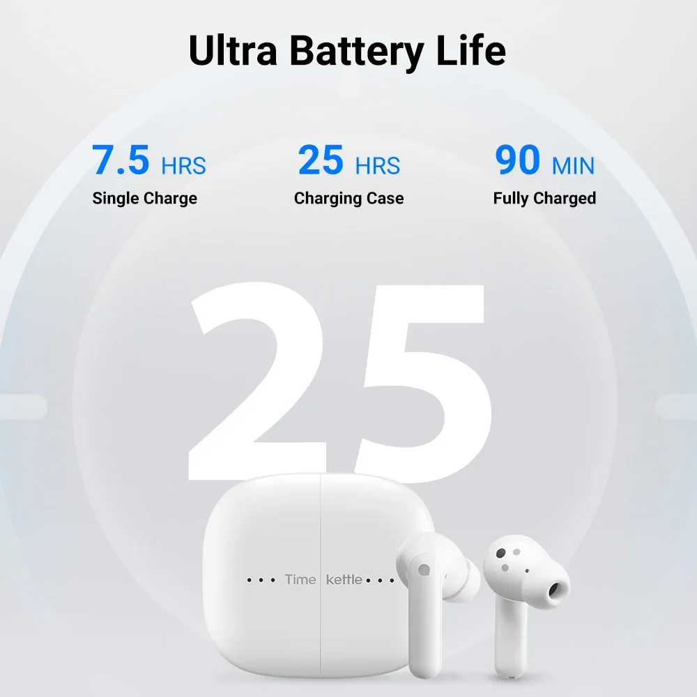 TimeKettle M3 Language Simultaneous Translator Headset Meeting Minutes Business Translation Device Tanslation Music Call 3 in 1