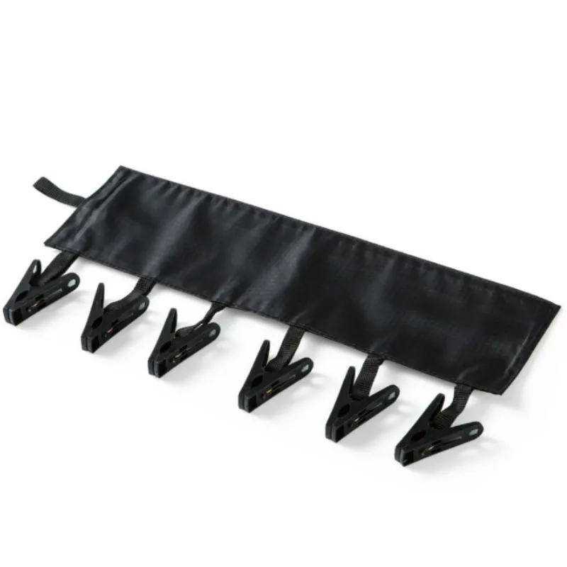 Multifunctional Travel Hanger Portable Folding 6 Clips Towel Socks Traveling Hanger Racks For Socks Storage Travel Accessories 5