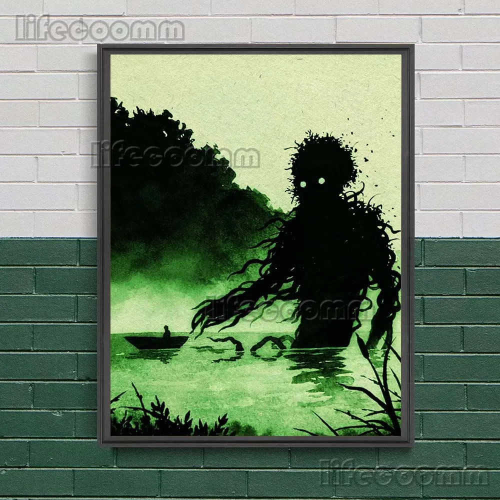 Mystical Creature Vintage Wall Art Canvas Poster