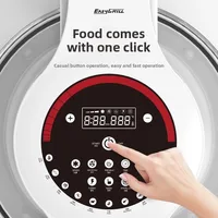 Visual Air Fryer New Household 17L Large Capacity Multi-Functional Glass Electric Fryer French Fries Machine 5