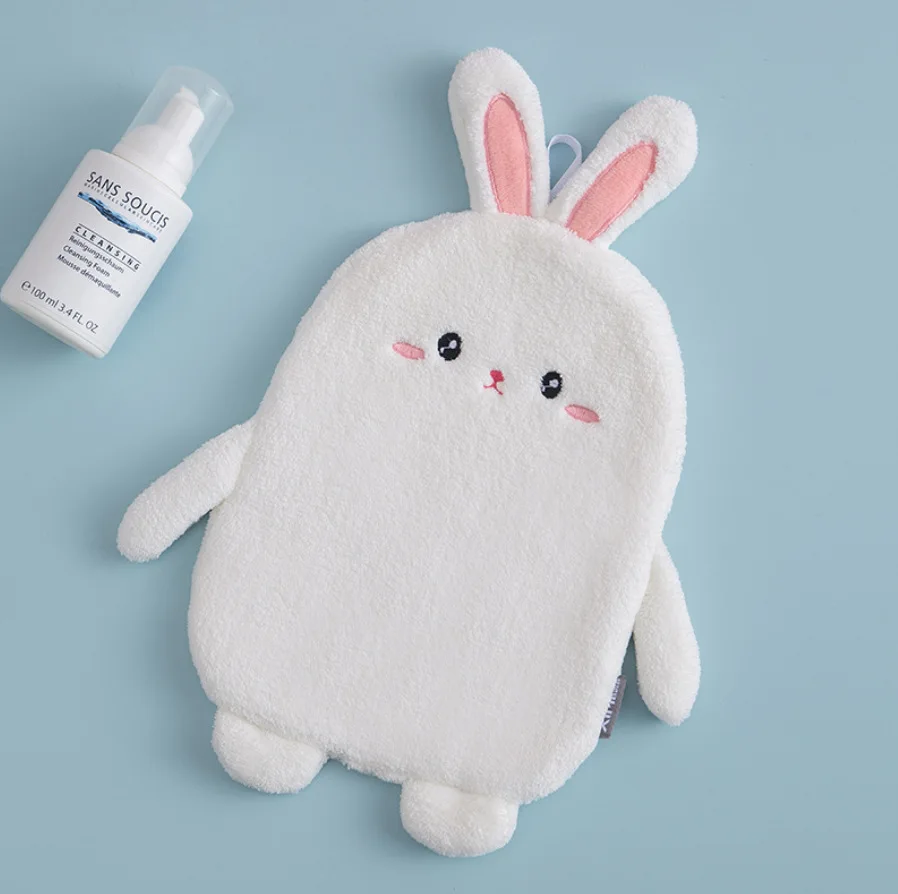 The Cute Rabbit Embroidered Towelette 6