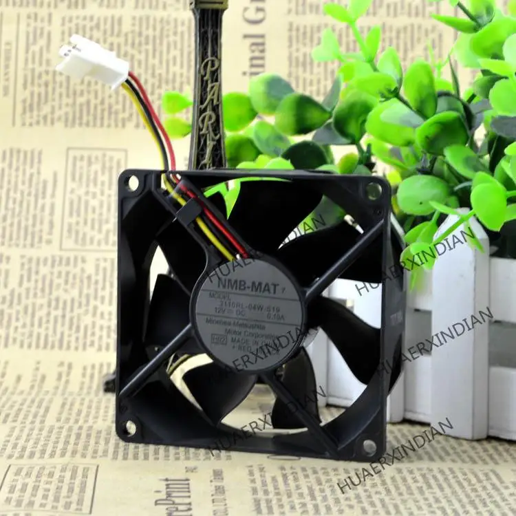 

Новый комплект для сборки охлаждающего вентилятора 8025 DC12V 0.1A 3110RL-04W-S19