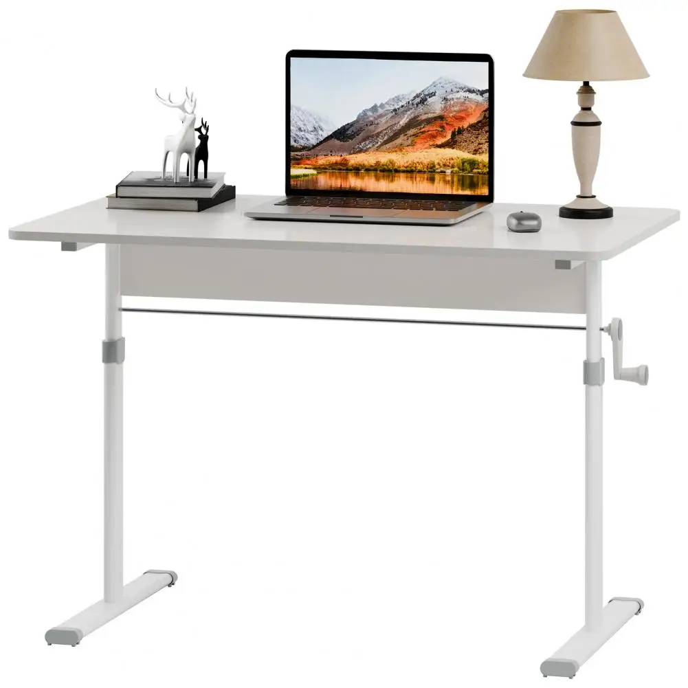 ////Standing Desk, Height Adjustable Stand up Desk, Sit Stand Home Office Desk, Computer Desk Manual Stand Up Desk 1